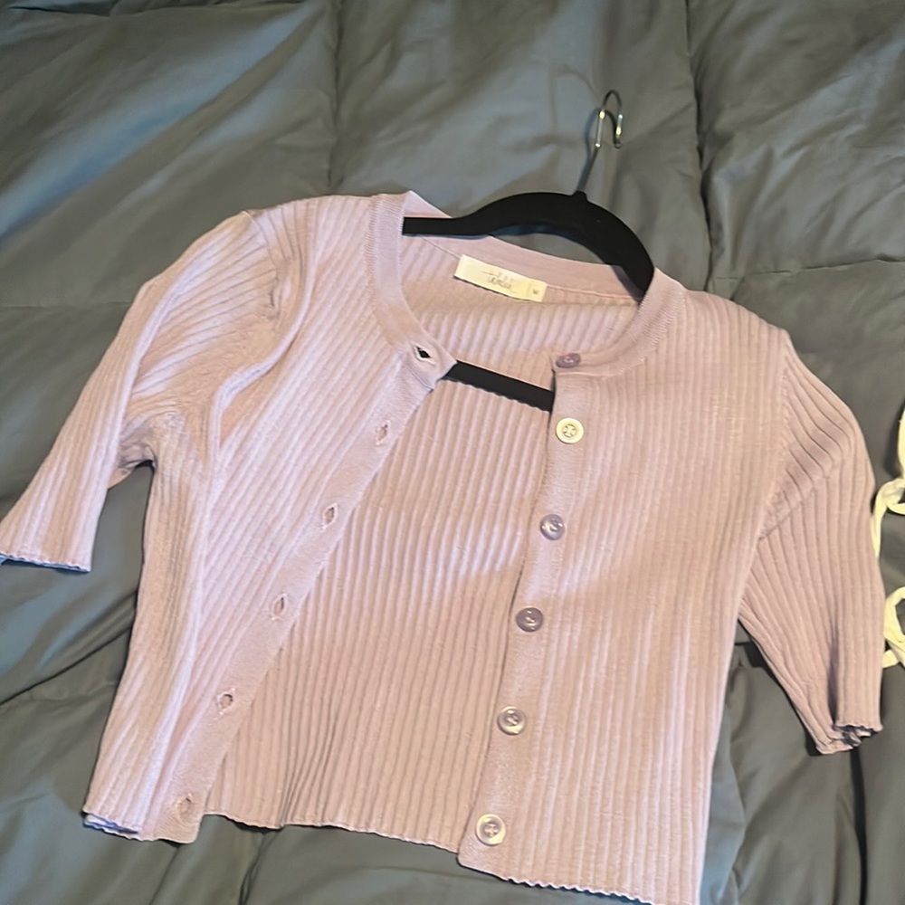 Talulah crop sweater